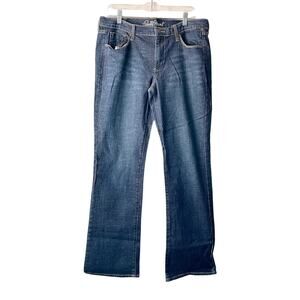 Old Navy "The Sweet Heart " 10" Rise 32.5" Inseam Dark Wash Denim Jeans - Sz 12L